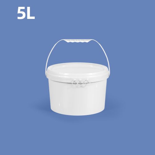 5L 压盖桶-矮款拉环盖