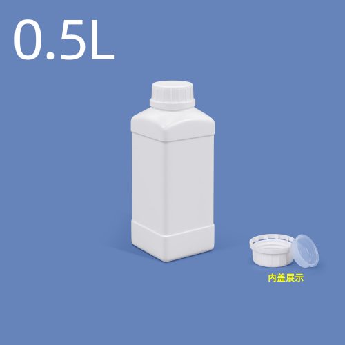 500ml 方瓶 带内盖